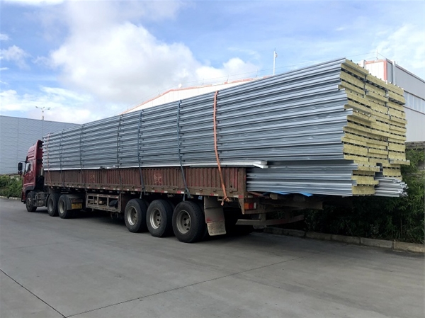 巖棉瓦楞夾芯板