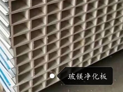 襄陽(yáng)玻鎂凈化板